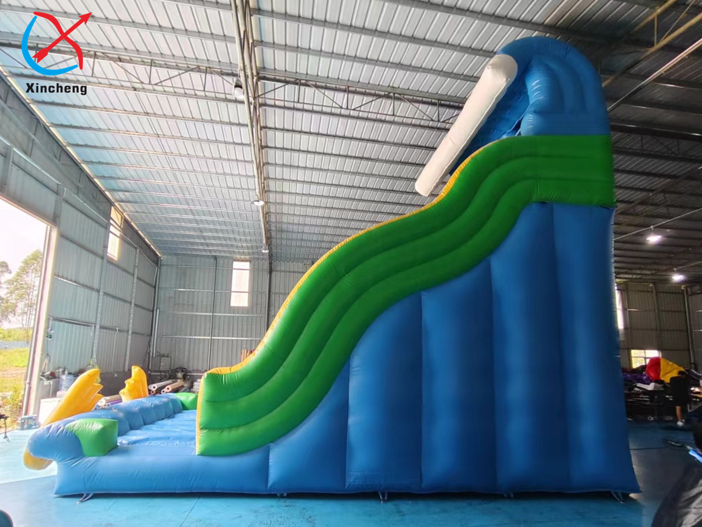 4x8x8m Commercial Inflatable Slide Inflatable Dry Slides Outdoor