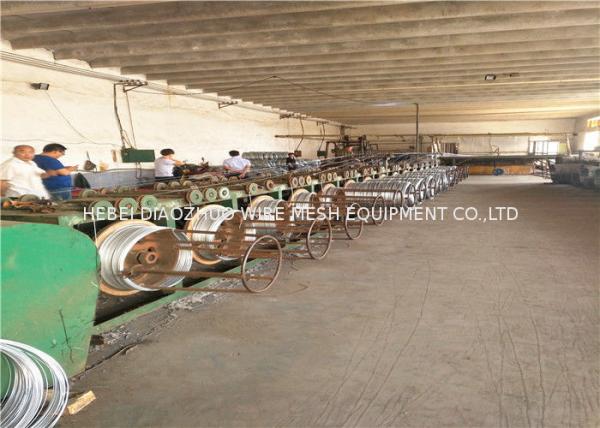 DZ-78 White color Galv Low Carbon Steel Wire Galvanizing Line Zinc Coating