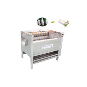 Potato Processing 70kg Fresh Ginger Peeling Machine