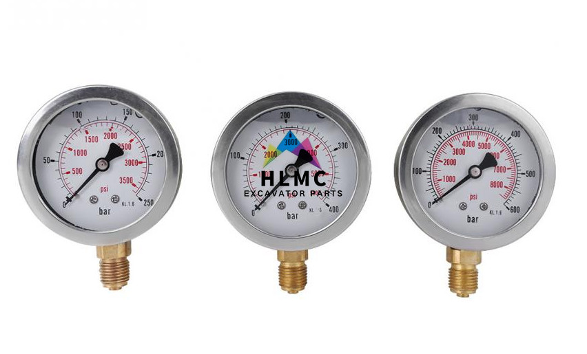 25Mpa 40Mpa 60Mpa Excavator Diagnostic Tool Hydraulic Pressure Gauge Test Kit