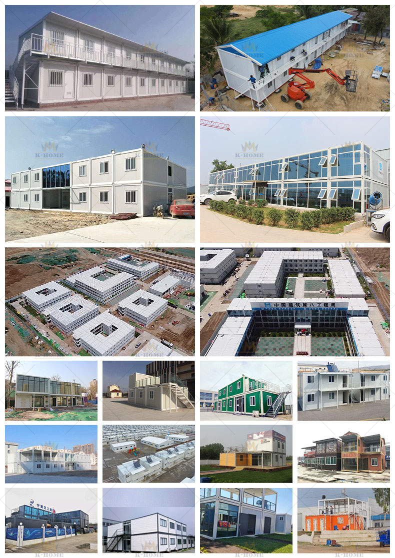 20Ft Temporary Construction Site Worker Accommodation