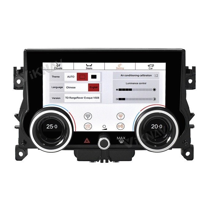 Android System Touch Screen AC Control For Land Rover Evoque L538 L551