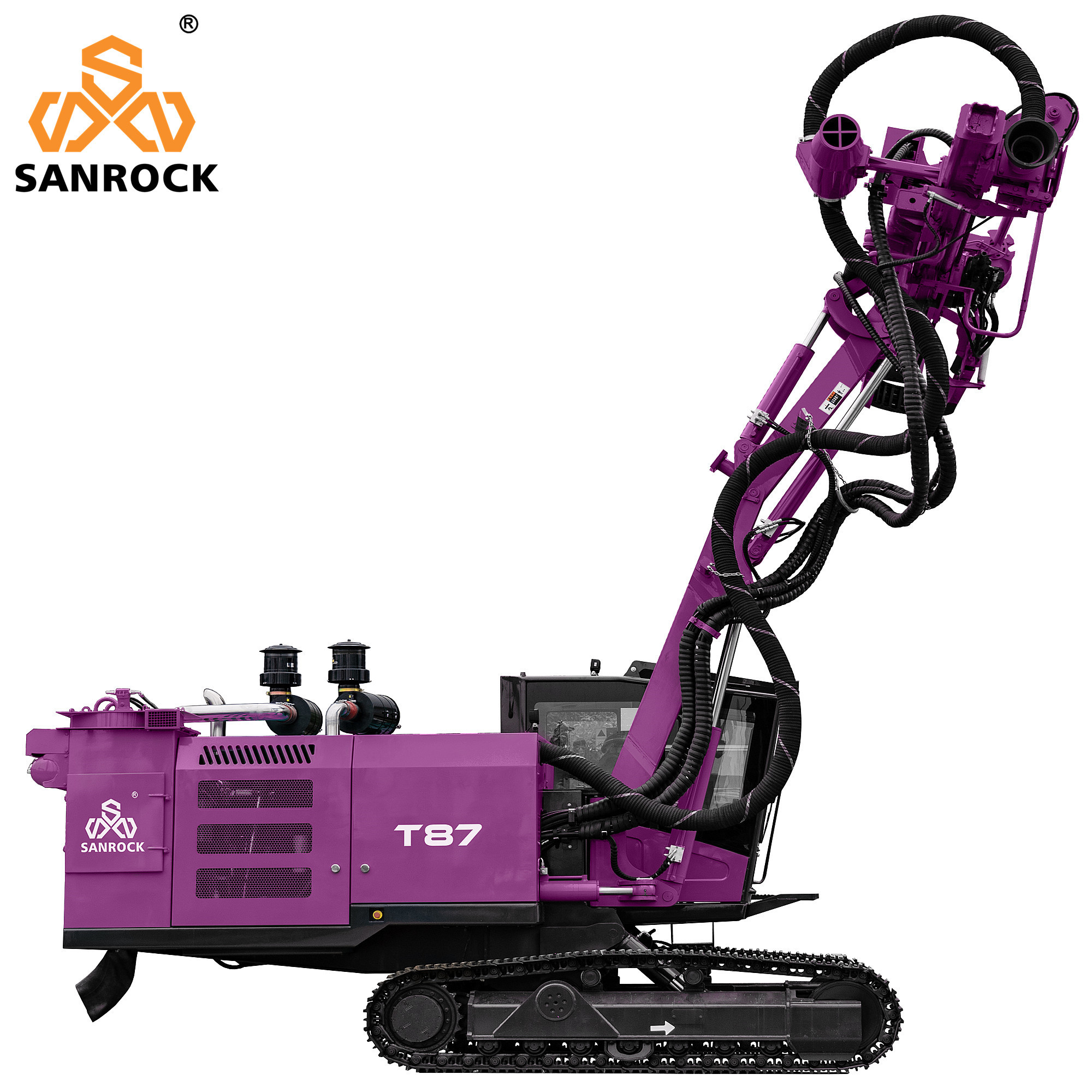 Mining Top Hammer Crawler Drilling Rig Hydraulic Borehole Drilling Equipment