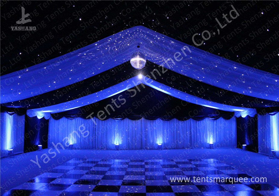 Luxury Marquees For Weddings Decorated with Noble and Gorgeous Linings and Lightings