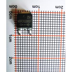 China Schottky Diode MBR20200DT TO-252 20A 200V MBR2040DT THRU MBR20200DT For Switching Power Supply on sale