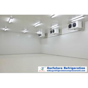 Lightweight Unit Cooler Evaporator / Air Cooling Unit With Hot Gas Defrosting