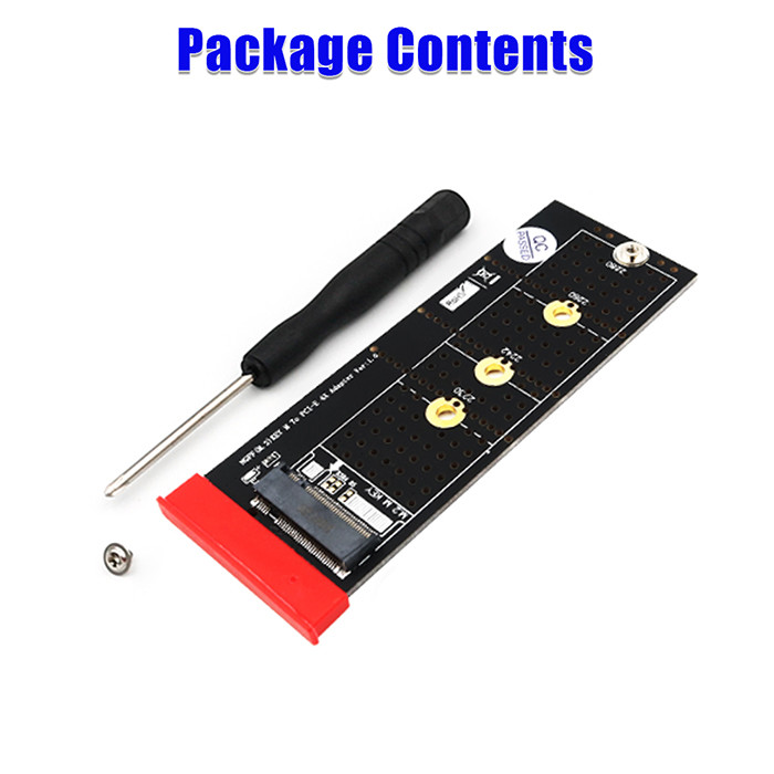 NGFF(M.2) Nvme M Key SSD To PCI- E 4X Adapter(Vertical Installation)