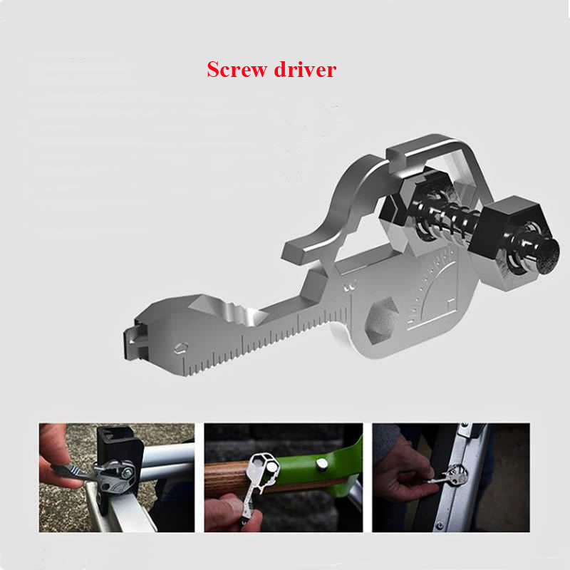 OEM Portable Mini EDC Keychain Survival Kit Tools For Hiking Camping