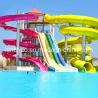 Buy cheap Rafting Spiral Amusement Park Water Slide Rainbow Racer For Aqua Park from wholesalers