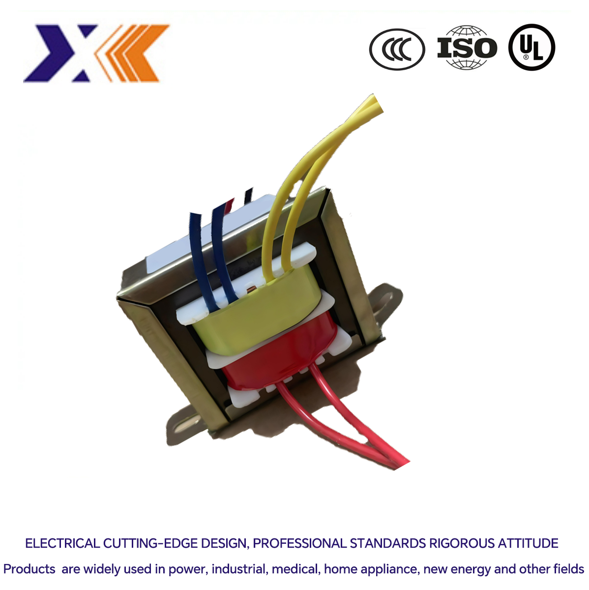 Customized Package Type 220/230/380v 50/60hz Single Phase Ei Transformer for AC Power