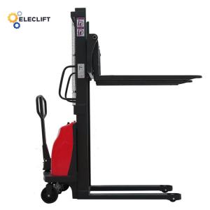  Minimum Turning Radius 1400-1800mm Semi Electric Stacker 3000kg Pallet Jack Manufactures