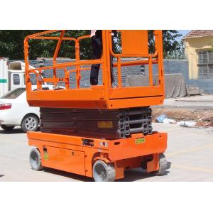 Electronic Scissor Lift Extension Platform Painting Surface For Maintenance Work