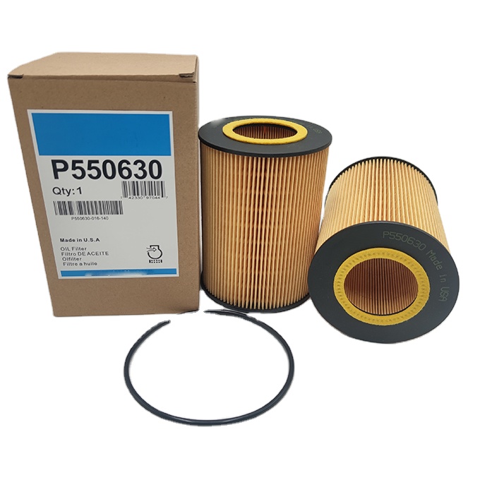latest design Fuel filter P550630 stainless steel cover dust filter Part name Oil Filter