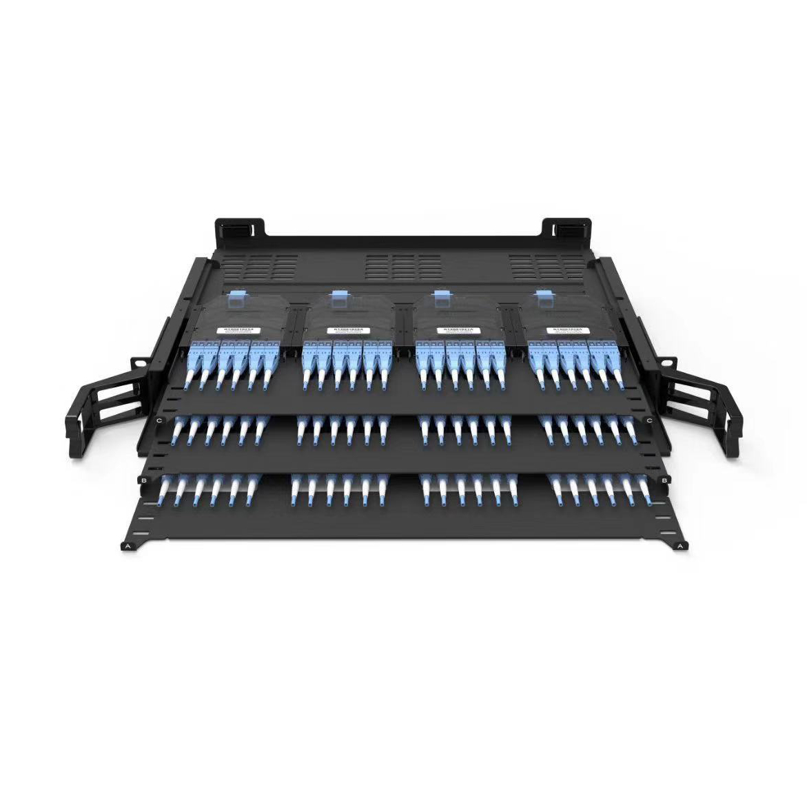 Data Center 3 RU Fix Odf Patch Panel 288 Ports