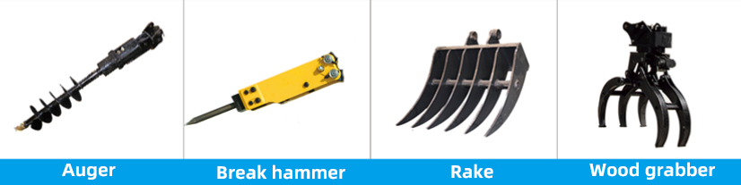 2450mm Max Digging Radius Hydraulic Micro Crawler Excavator For Home Improvement
