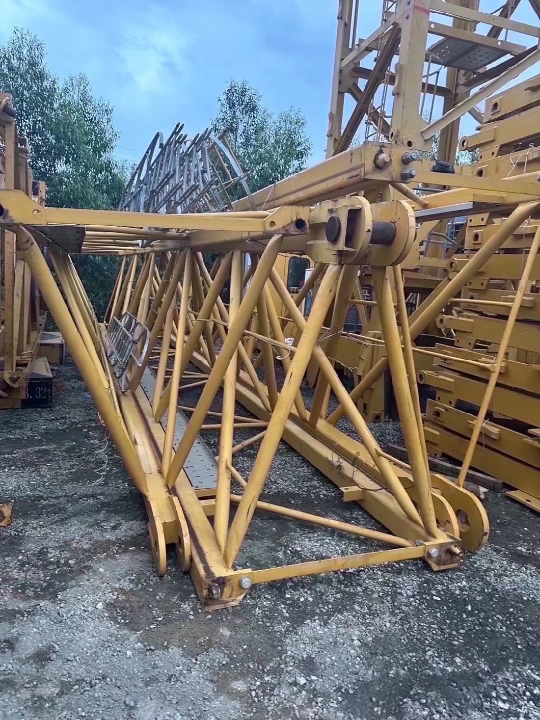 Tower Crane Price Good Xc Mg 7527-18 Tower Crane Sale