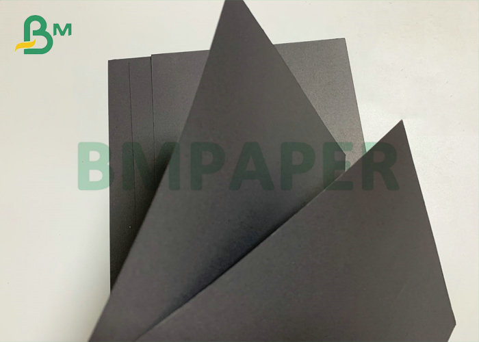 110g 250g 350g Solid Black Paper Board For Book Cover 750mm Roll   