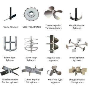 Homogenizer Mixing Tanks Stainless Steel Jacketed With Agitator Custom