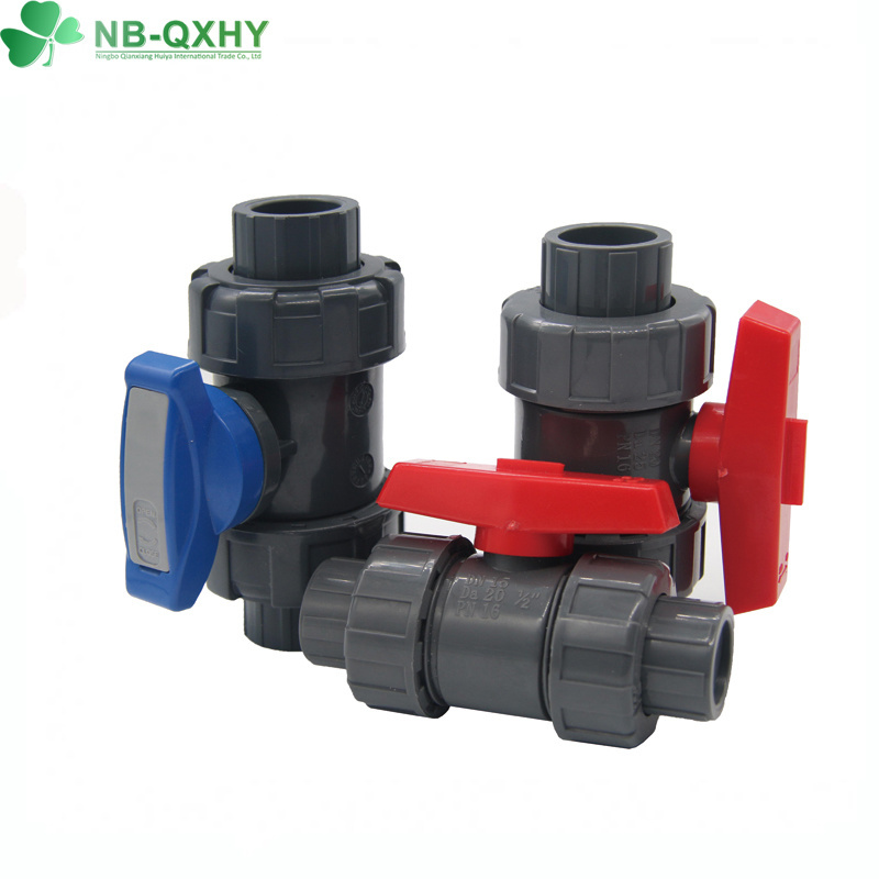 China Factory Specialized PVC Single Union Ball Valve for Irrigation Water Supply