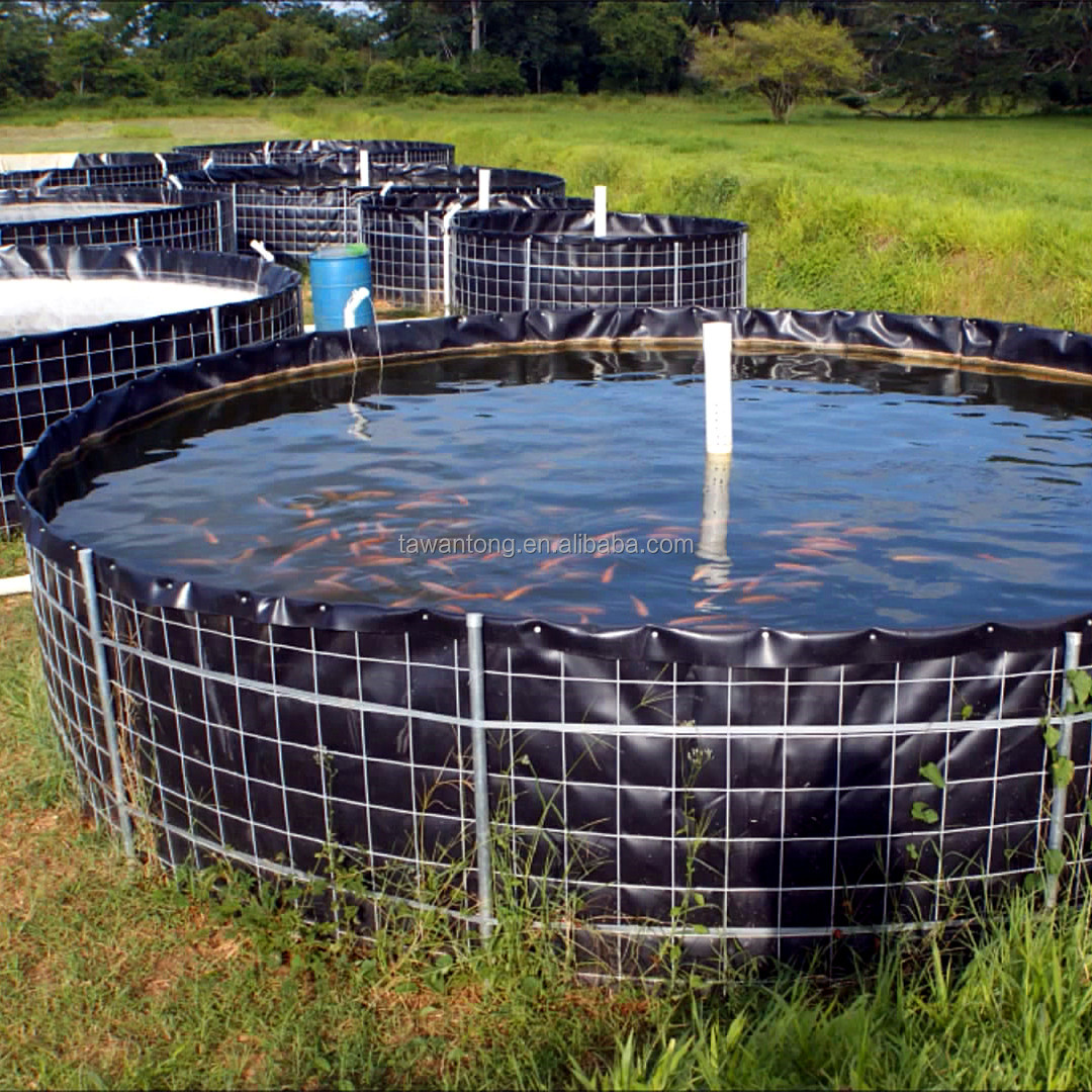 Supply 0.75mm HDPE/PVC Geomembrane for Fish Farm Pond Liner Standard GB/ASTM GRI-GM13