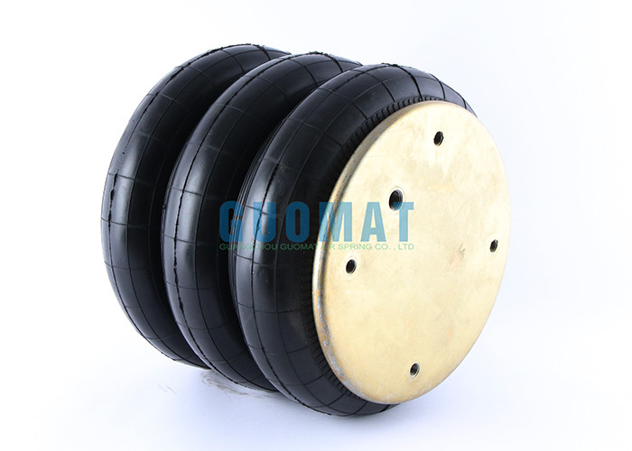 W01-M58-6136 Firestone Triple Convoluted Rubber Air Spring Style 33 Bellow Air Bag