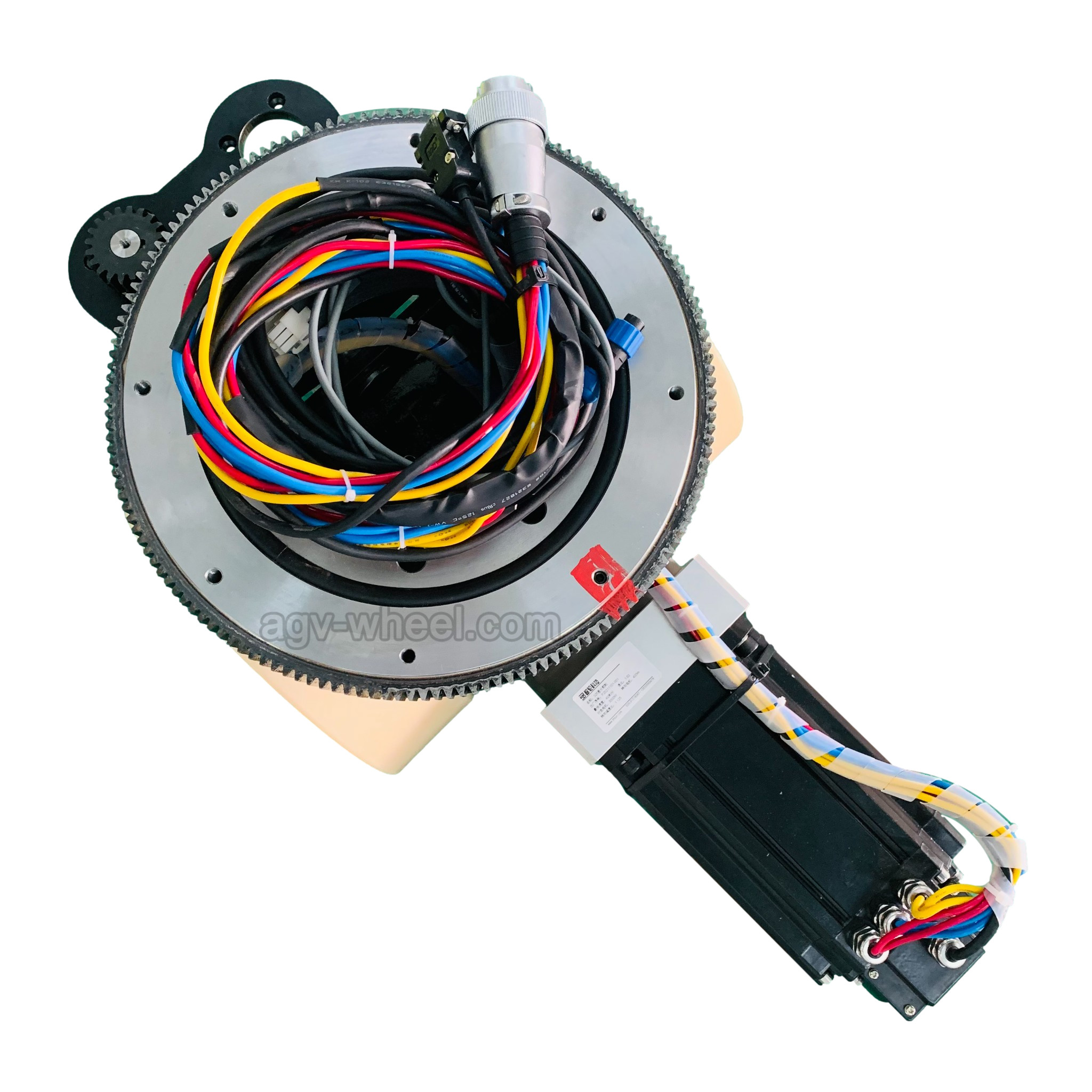 3KW Robot AGV Steering Wheel Large Heavy Duty Forklift Drive Wheel