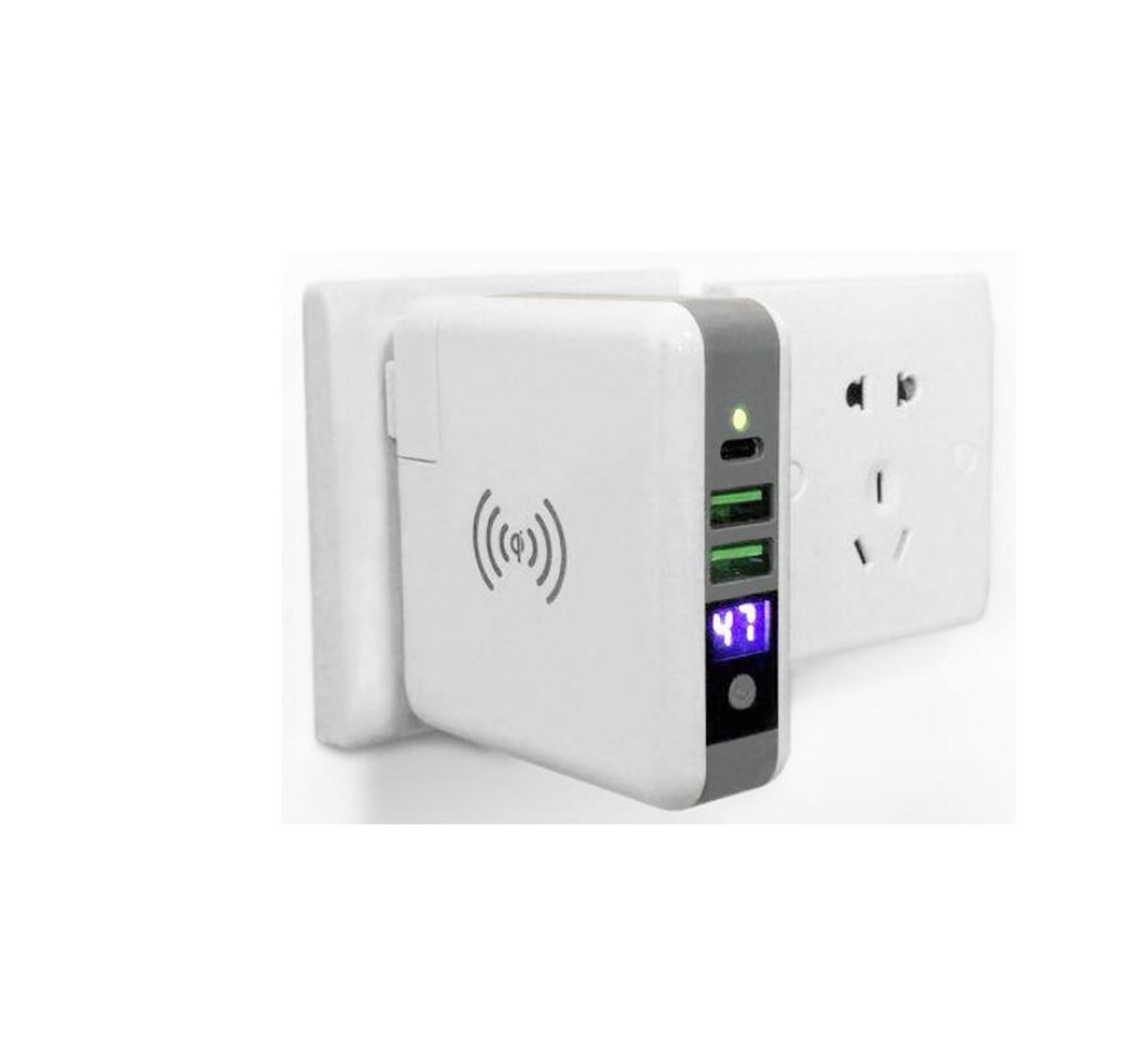 Universal 2 USB 6700mAh 10W Power Bank That Plugs Into Wall
