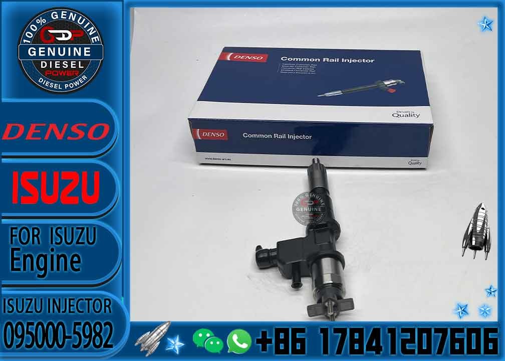 High Quality New Common Rail Injector Diesel Fuel Injector Nozzle Assembly 8-97603099-2 095000-5982 For 6WF1 6WG1 Engine