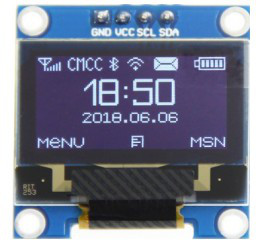 SSD1306 0.96 Inch IIC I2C Serial GND 128X64 OLED LCD LED Display Module For