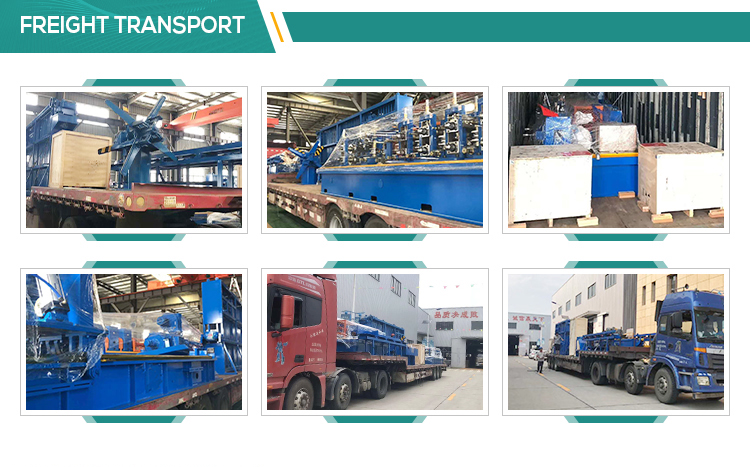 Square Carbon Steel Pipe Making Machine High Frequency