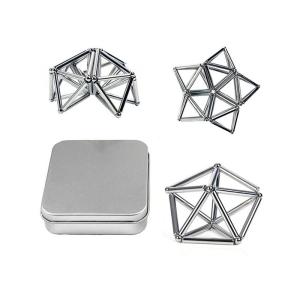  Strong NdFeB Custom Made Magnets Environmental Friendly Educational DIY Toy Manufactures