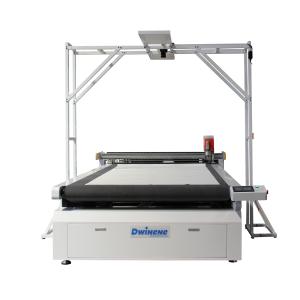 Leather Oscillating Knife Cutting Machine For CNC Router 3 Phase With CCD