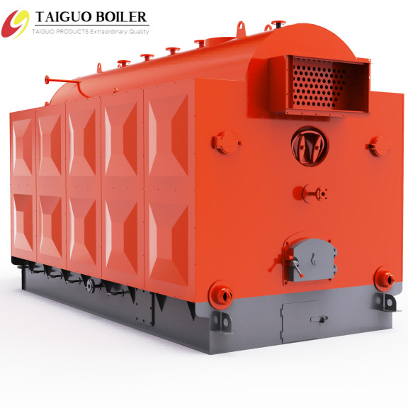 Biomass Commercial Steam Boiler horizontal Structural Low Operating
