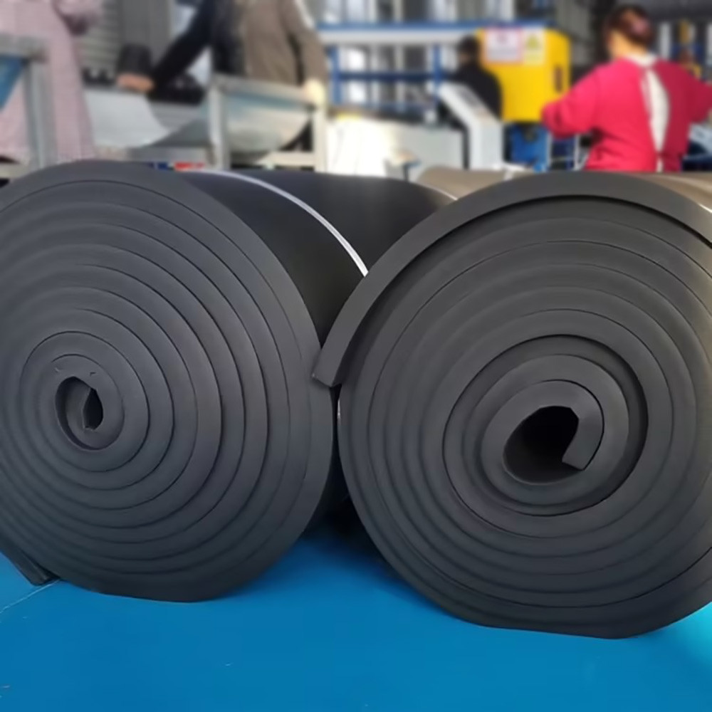 NBR Waterproof Retardant Foam Rubber for HVAC Ventilation Cold Water Piping Wraps