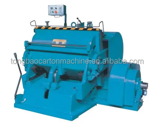 380V ML Manual Box Packing Die Cutter Machine For Corrugated Paperboard Box Manufacture