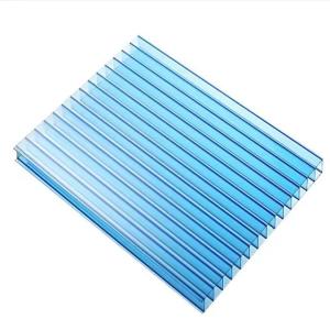 China Clear 16mm 4x8 Polycarbonate Panel Pc Material Plastic Four Layers Hollow Poly Carbonate Sheet Factory Cheap Price Polycarbonate on sale