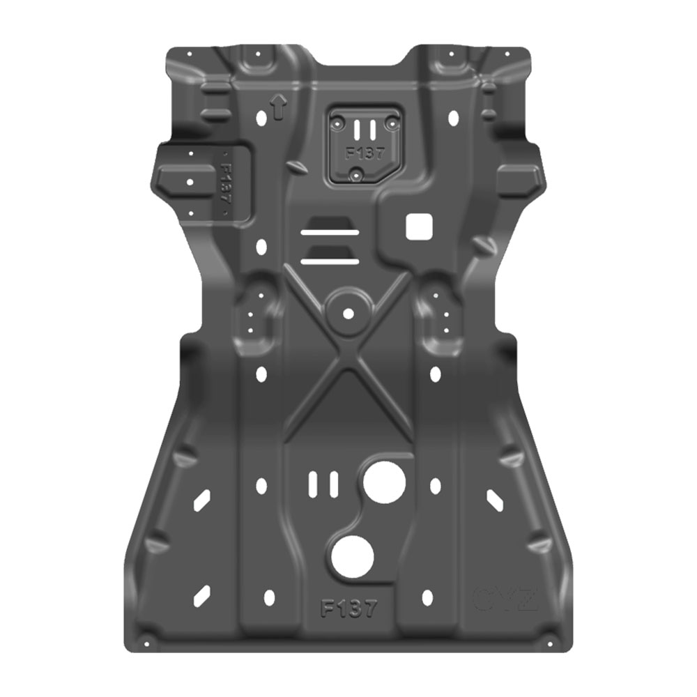 Fortuner Off-road Engine Shield Gearbox Guard Skid Plate Aluminum Underbody Protection