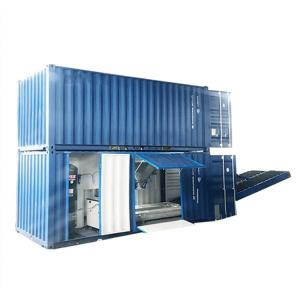Automatic Mobile Bagging System Containerized Mobile Weighing And Bagging Unit