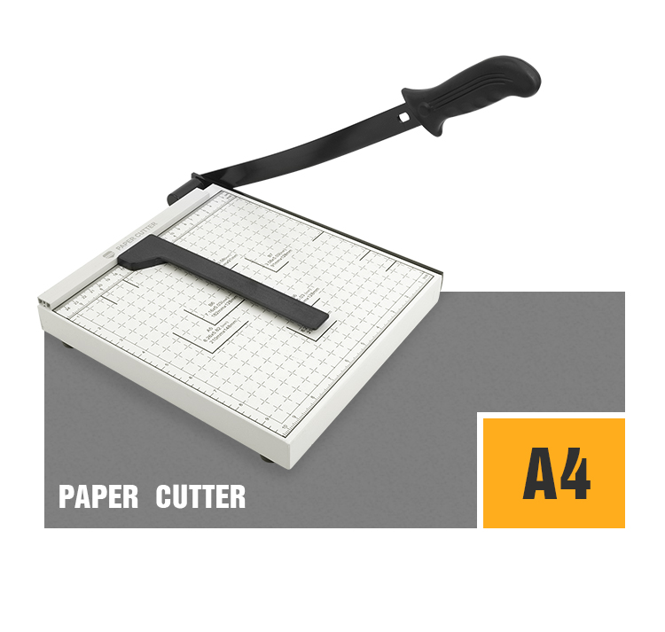 858 A3 A4 Manual Thick Layer Paper Cutter Trimmer Guillotines for Thick Paper Cutting