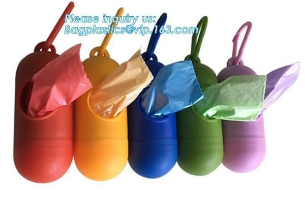 Factory supply biodegradable pet poop waste bag,disposable bag, Disposable