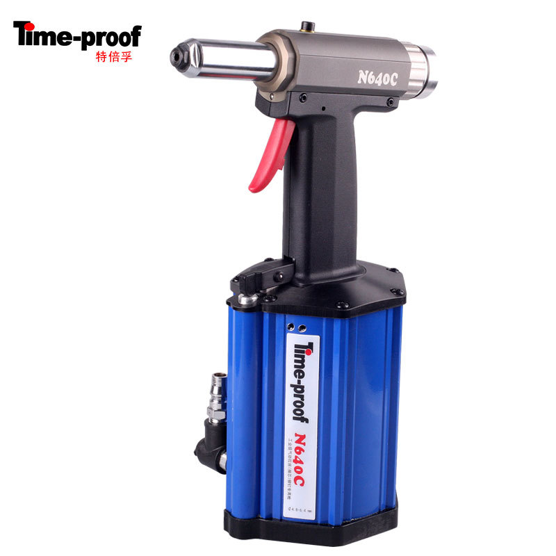 23mm Stroke Pneumatic Hydraulic Rivet Tool For Structural Blind Rivets 4.8-6.4mm
