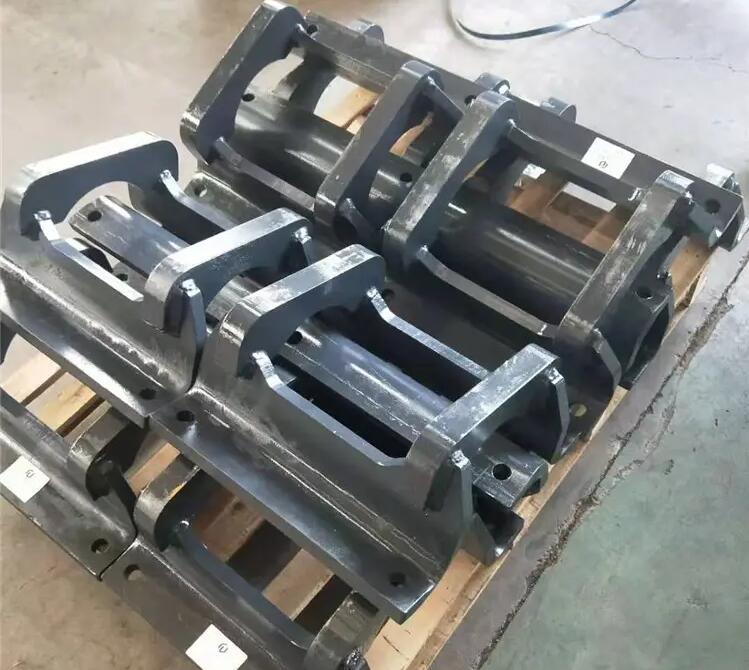 400X75.5X74 Rubber Track Shoe Assembly for D3 Heavy Bulldozer Undercarriage Repair