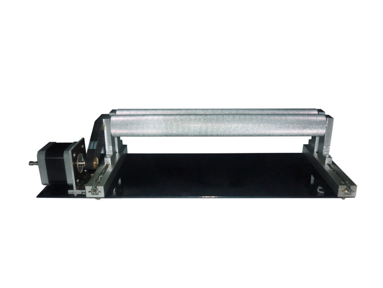cylinder rotary tool in laser machine for bottle