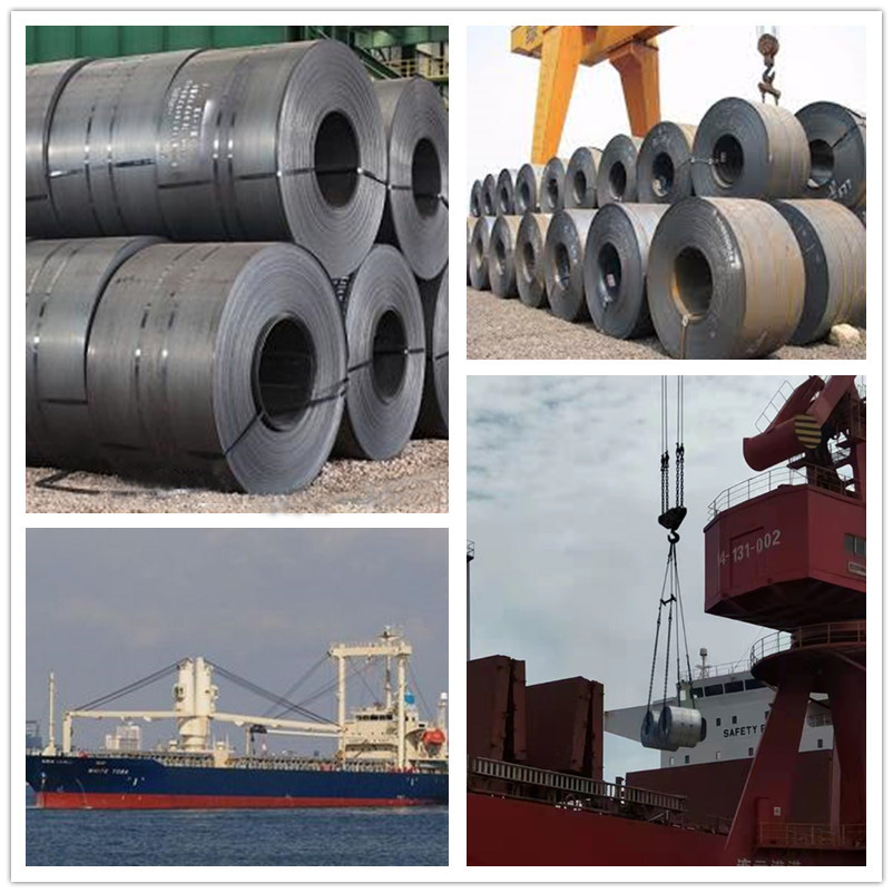 Oiled MS Sheet Coil Pickled Corten Steel Coil Black Spa-H ASTM CN