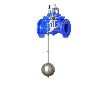 China EPOXY Coated Modulating Float Control Valve With Stainless Steel Pilot on sale