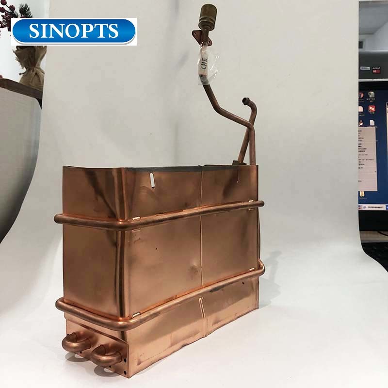 Hot Sale Instant Gas Water Heater Parts Brazed Plate Air Plate Copper Coil Heat Exchanger