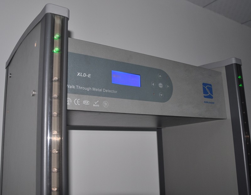 18 zones security check gate, walk through metal detector XLD-E