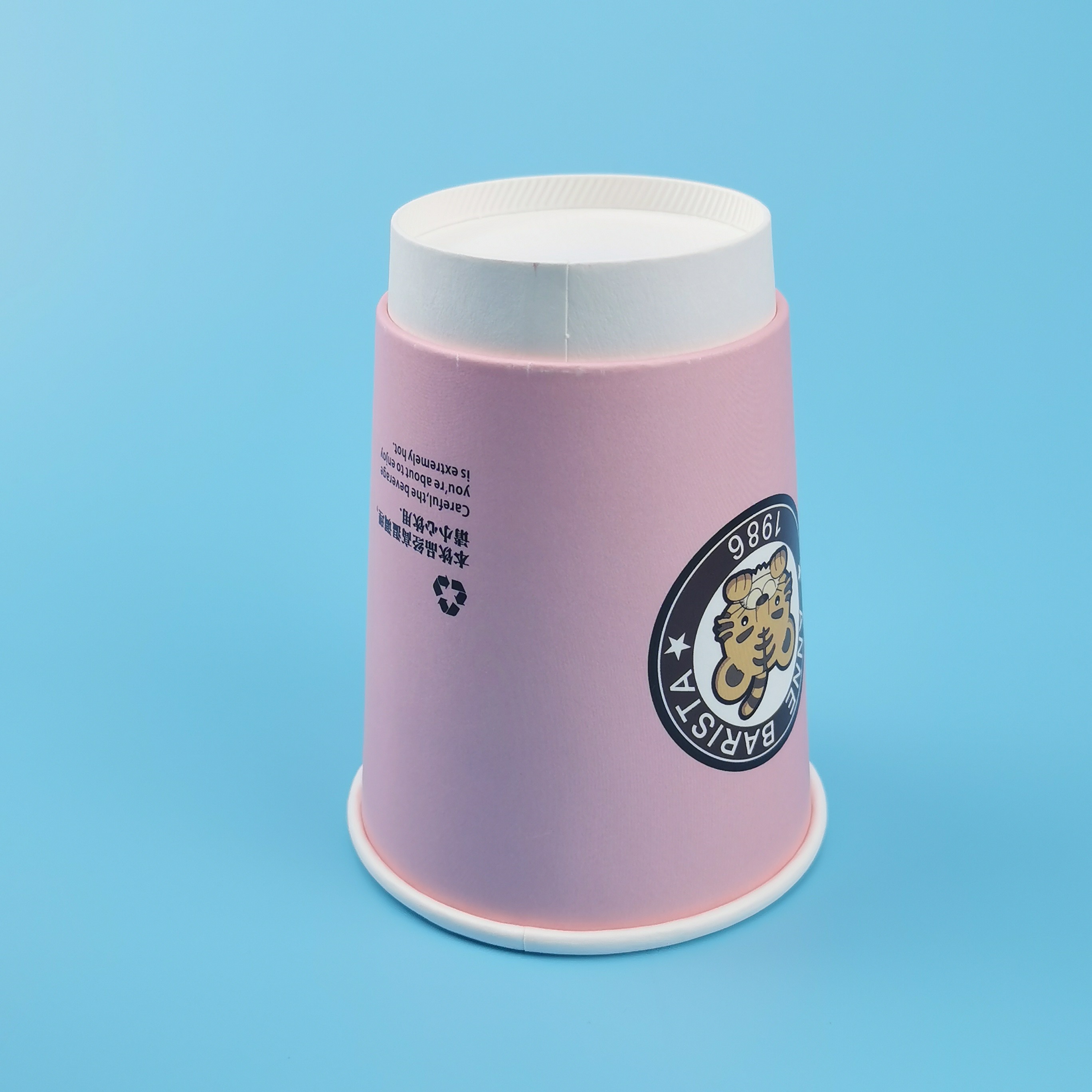 12oz Hot Coffee 89MM Disposable Bubble Tea Cups