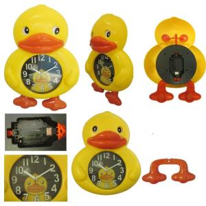  Yellow Duck Design Alarm Clock for promotion gift Manufactures