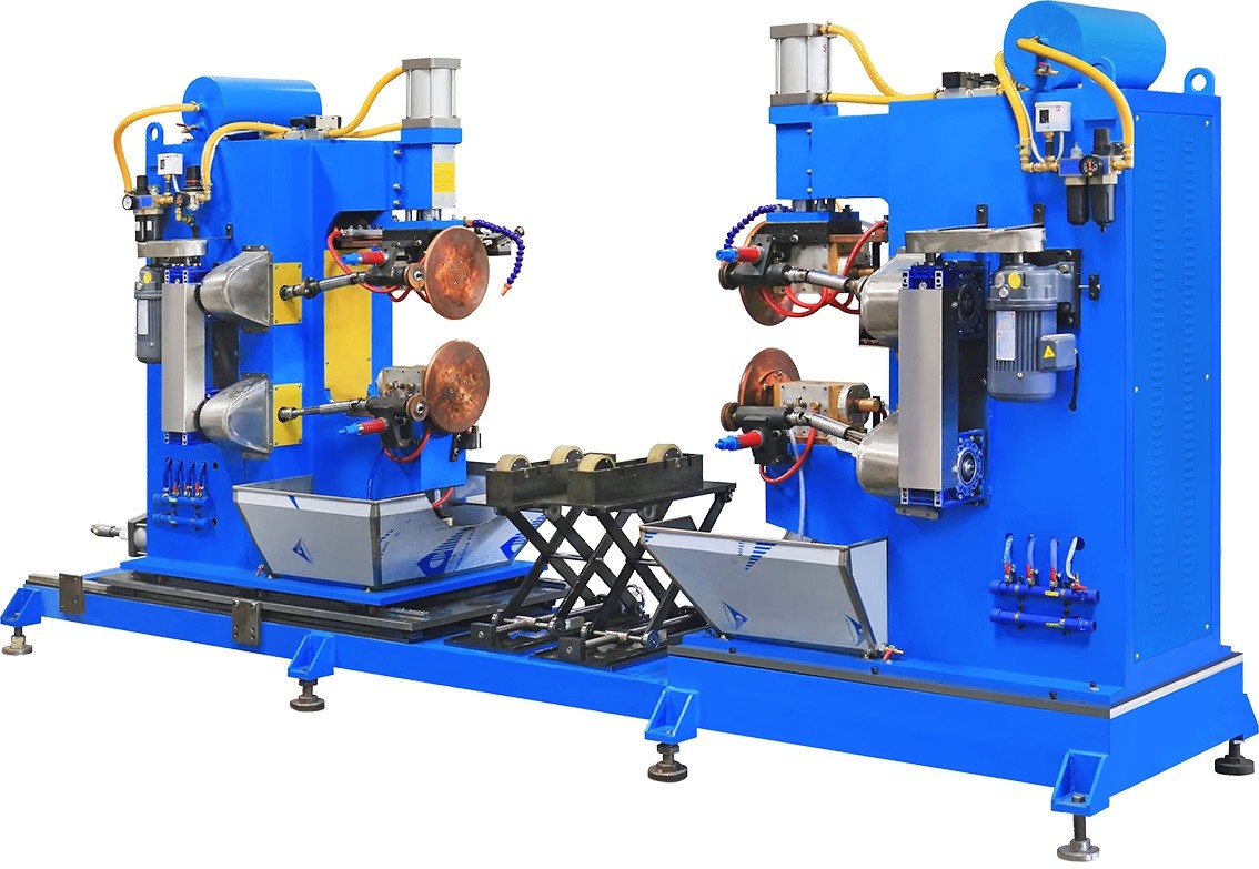 Automatic Double Head Seam Welding Machine For Oil Tank